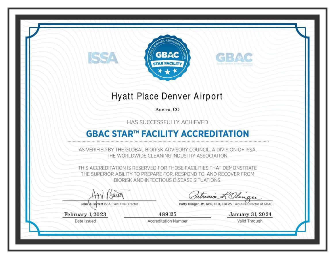 Hyatt Place Denver Airport Aurora Eksteriør billede